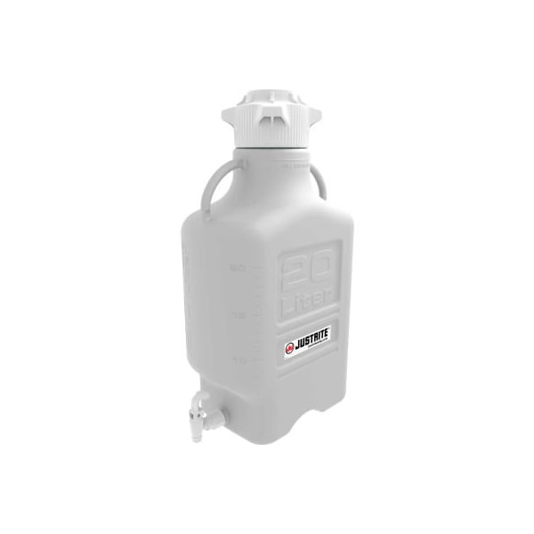 Justrite Justrite Carboy With Spigot, HDPE, 20-Liter 12917 - main